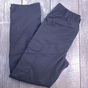Huntshield Cargo Pants Mens M Gray No Fly Zone Mosquito Repellent Hiking